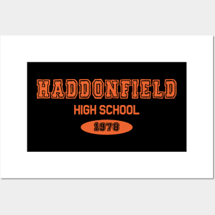 Vintage Haddonfield High School 1978 Funny Halloween Posters and Art